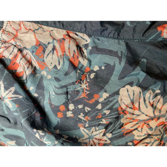 Free People FP Women Small The Way Home High Rise Athletic Shorts Green Floral - Picture 10 of 11